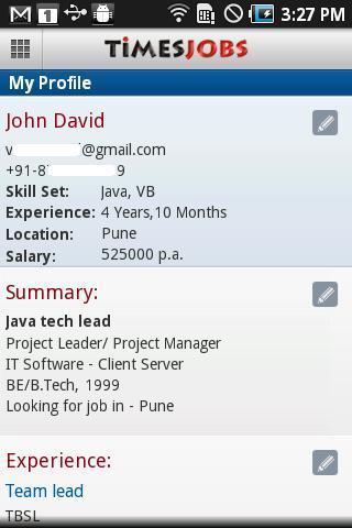 TimesJobs Job Search截图5