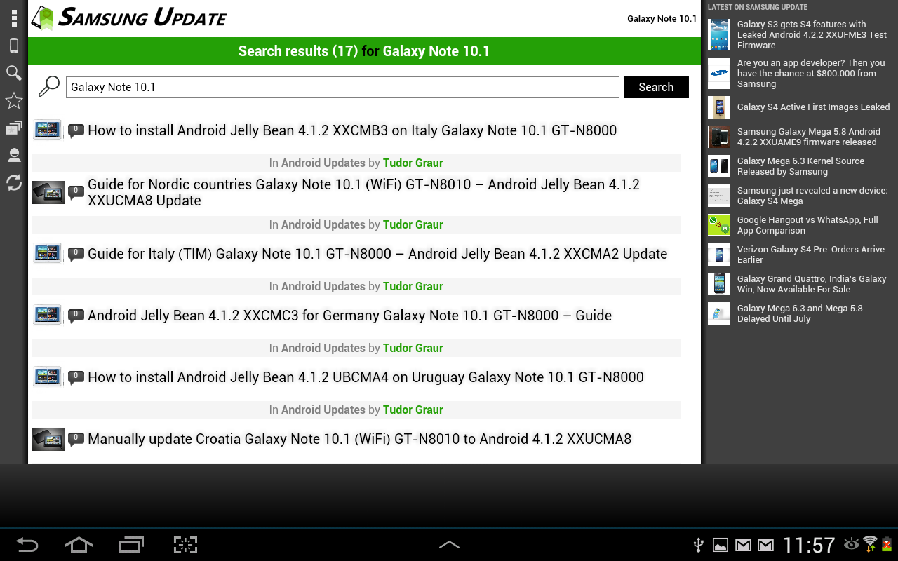 Samsung Update截图1