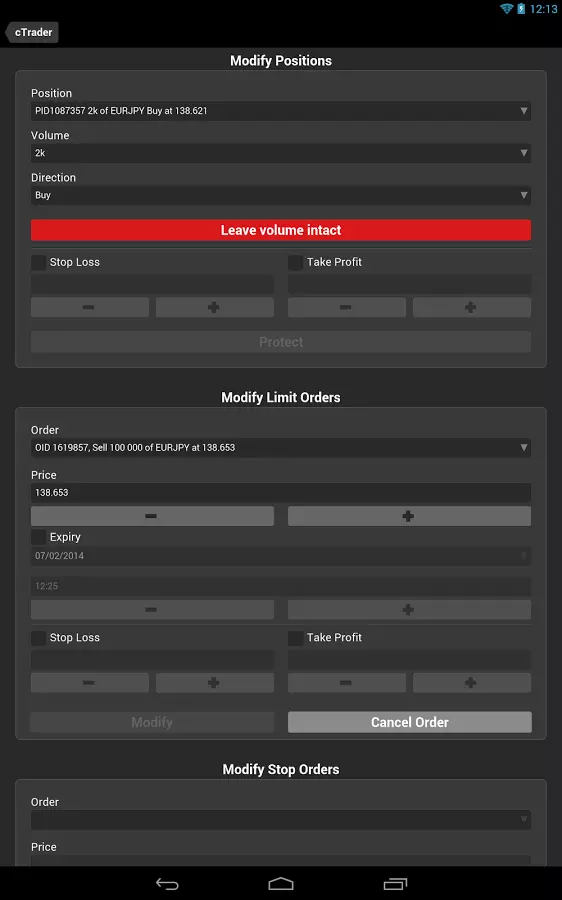 IC Markets cTrader截图3