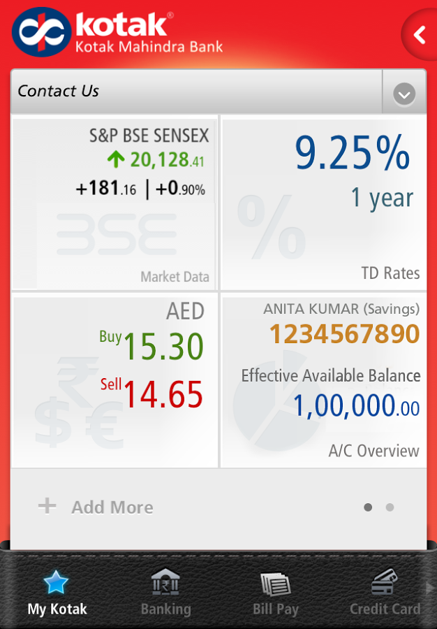 Kotak Bank截图1