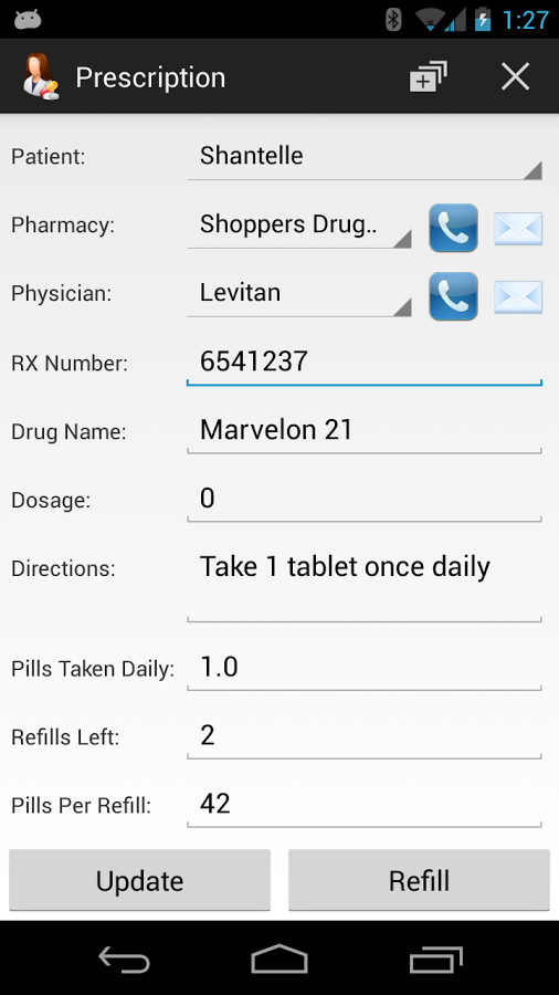 Prescription Monitor Free截图5