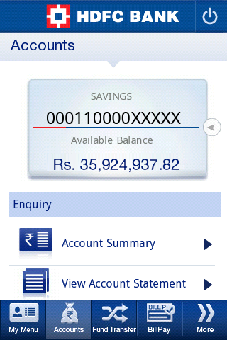 HDFC Bank MobileBanking截图7