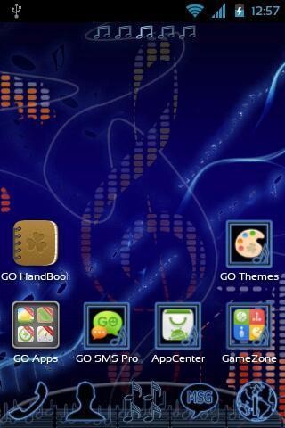 GO Launcher EX Music Theme截图6