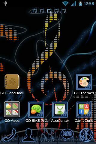 GO Launcher EX Music Theme截图7