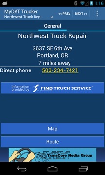 My DAT&reg; Trucker Services截图