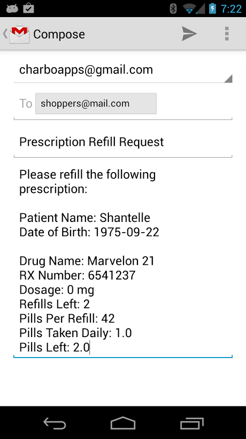 Prescription Monitor Free截图6