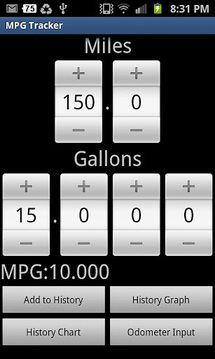 MPG Tracker截图