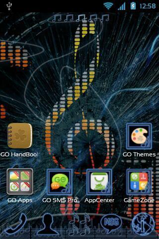 GO Launcher EX Music Theme截图5