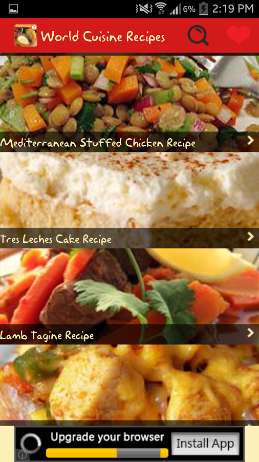 World Cuisine Recipes截图1