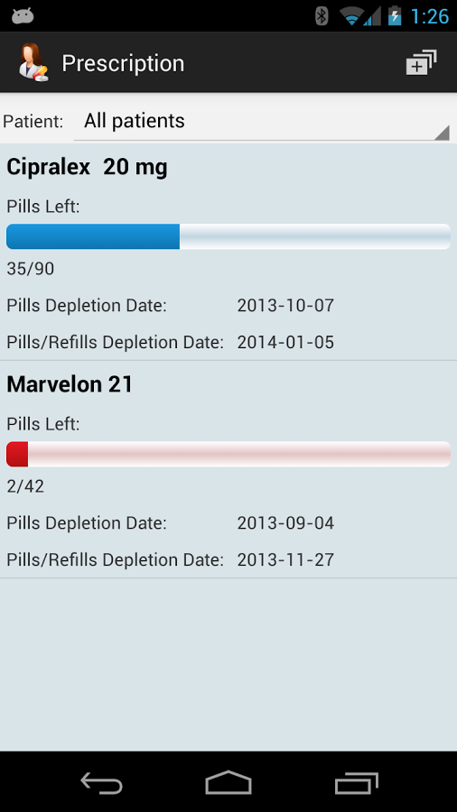 Prescription Monitor Free截图3