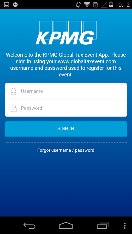 KPMG Global Tax Event截图4