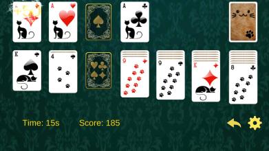 Solitaire Euchre card retro截图3