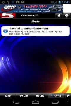 WCSC Live 5 Weather截图