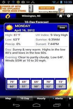 WECT 6 First Alert Weather截图