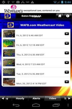 WAFB 9 Storm Team Weather截图