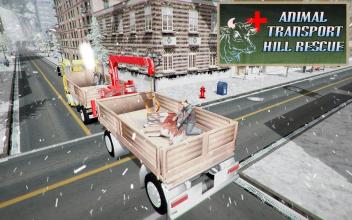 Animal Transport Hill Rescue截图1