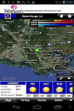 WAFB 9 Storm Team Weather截图