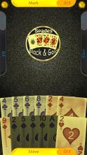 Spades Solitaire Black Gold截图3