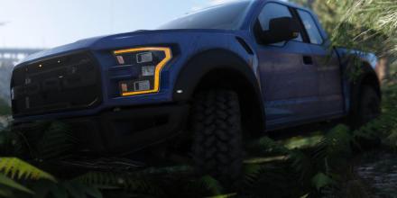 Rally Ford Xtreme Off Road Raptor Simulator 3D截图1