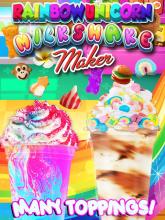 Rainbow Unicorn Milkshake FREE截图3