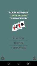 Poker Heads-Up Tournament mode截图1