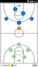 Basketball Clipboard截图5