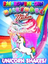 Rainbow Unicorn Milkshake FREE截图1