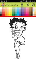 coloring book games for betty ( painting pages )截图1