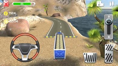 Truck Driving Speed 3D截图1