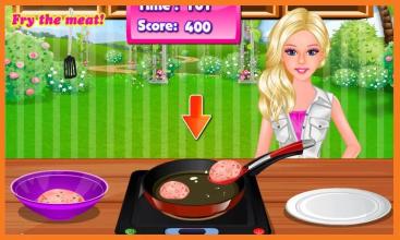 Cooking Outside Delicious Burger截图4