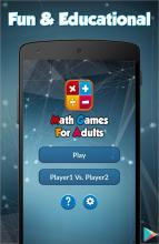 Math Games For Adults截图2
