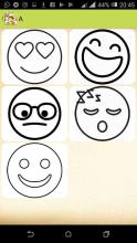 coloring emojis emoticons emoticon face go截图4