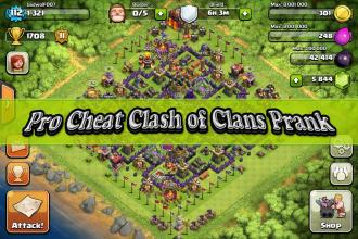 Pro Cheat Clash of Clans Prank截图1