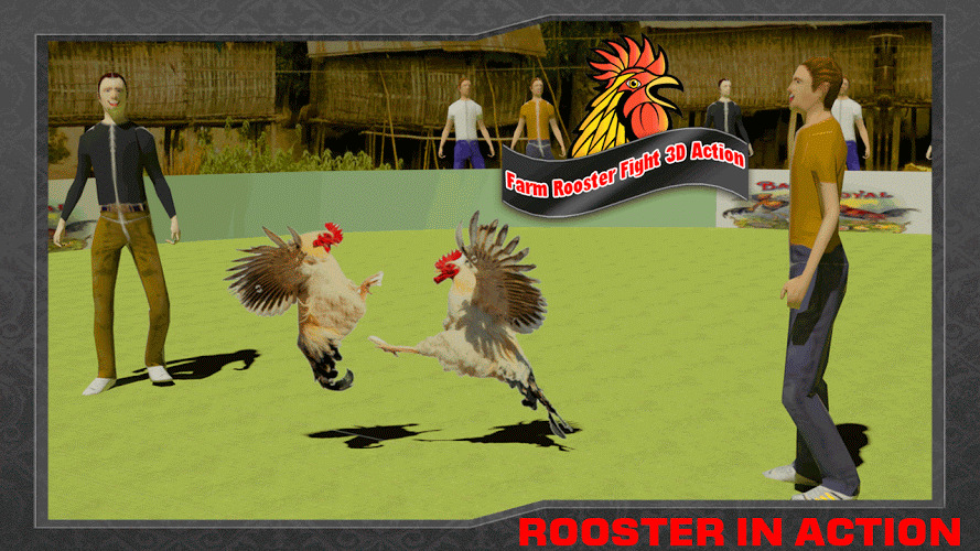 Farm Deadly Rooster Fighting截图3
