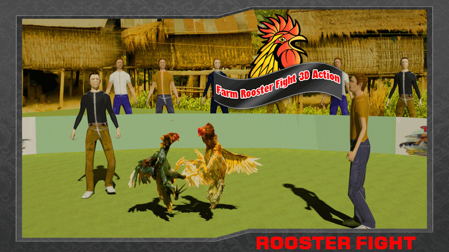Farm Deadly Rooster Fighting截图1