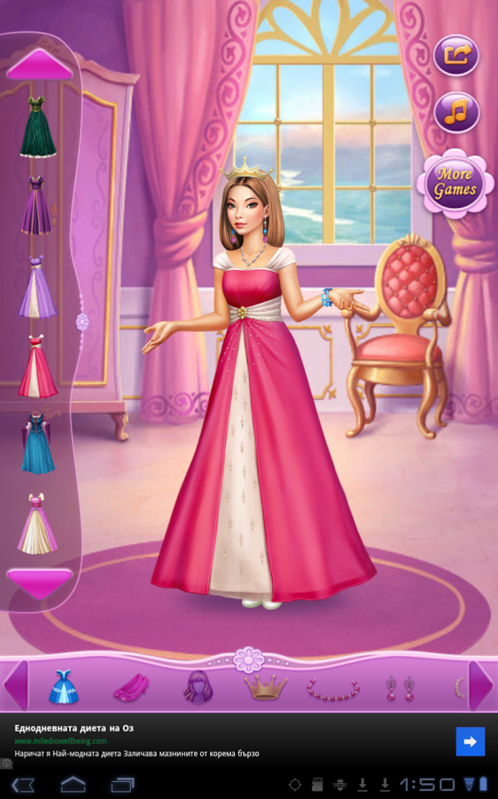 Dress Up Princess Snow W...截图1