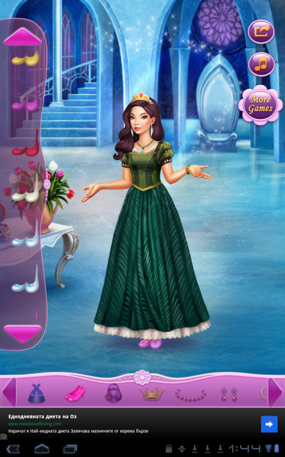 Dress Up Princess Snow W...截图2