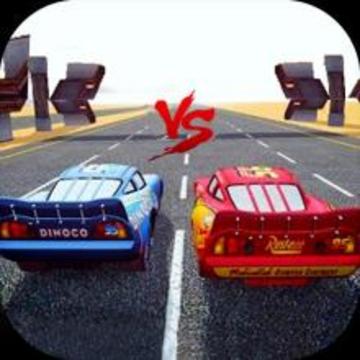 Lightning car Mcqueen Racing games截图