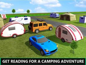 Camper Van Trailer Truck Driving Simulator截图5