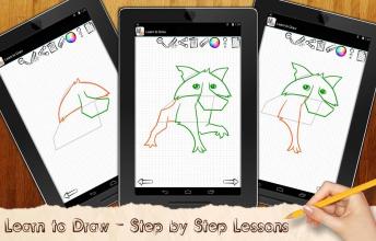 Learn to Draw Jungle Pets and Animal Jam截图2