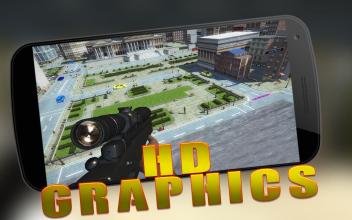 Frontline SWAT Shooter Gun Strike Assassin Game 3D截图1