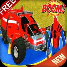 Game Spider Monster car Mission Adventure截图1