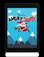 Angry Santa Claus - Running Game截图1