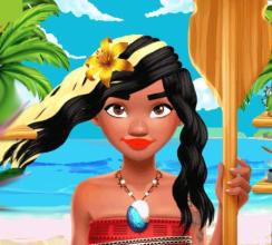 Moana princess dress up截图2