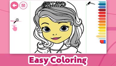 Princess Coloring & Drawing截图2