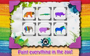 Paint My Zoo Free截图2