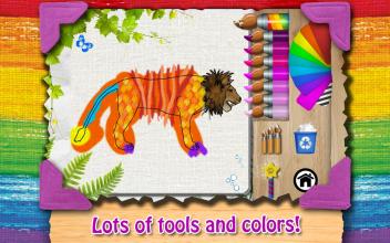 Paint My Zoo Free截图4