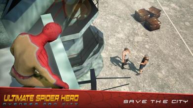 Ultimate Spider Avenger Man City截图2