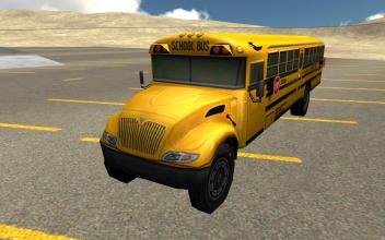 School Bus Driving 3D截图2