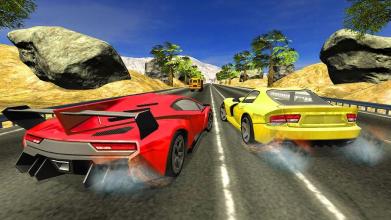 Car Highway Traffic Nitro Racing截图1